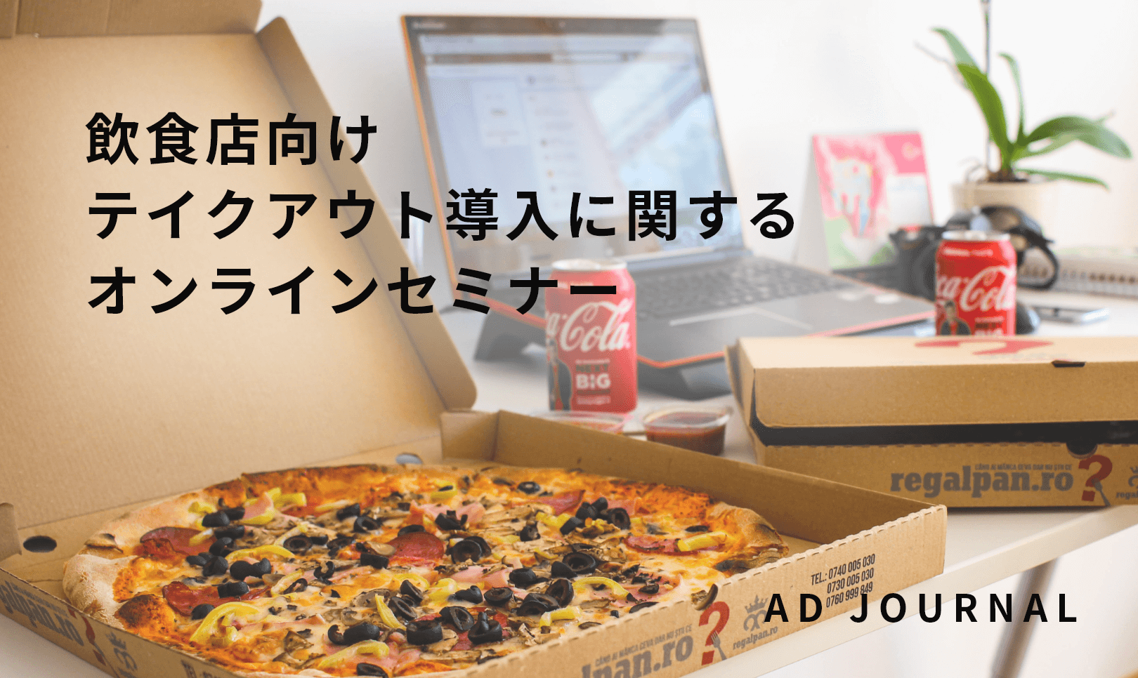 飲食店向けテイクアウト導入に関するオンラインセミナー